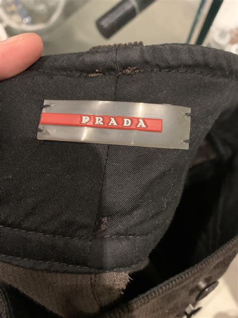 prada label authentic.